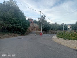 Calleja del hospital de Coria.