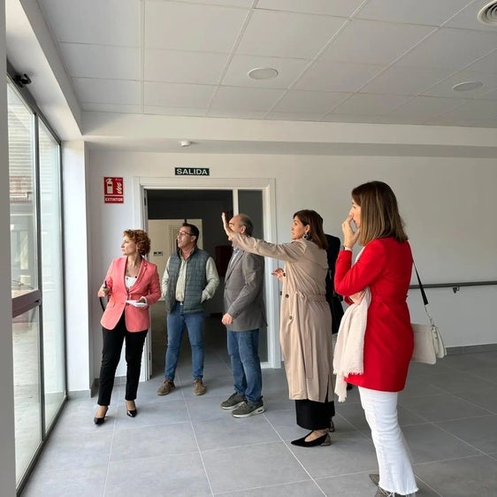 Visita institucional del SEPAD a Coria: mejora de recursos y avances en el Centro de Día