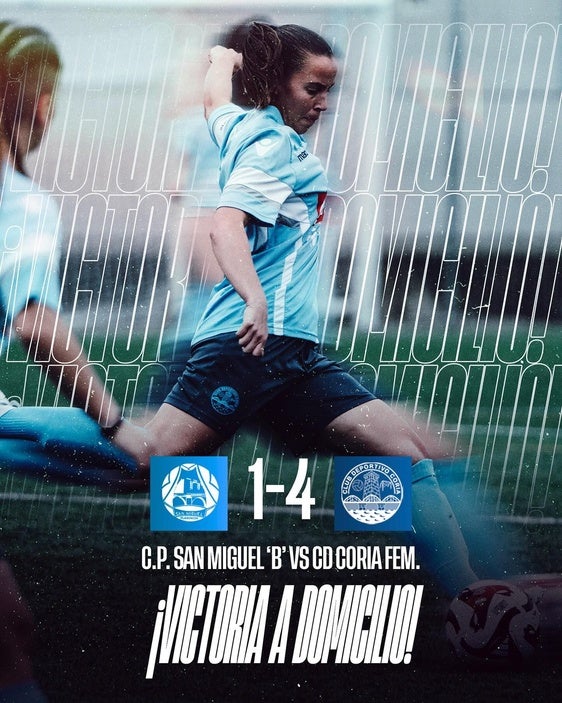 El CD Coria Femenino logra su primera victoria a domicilio de la temporada