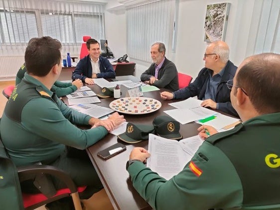 Reunión del consorcio.