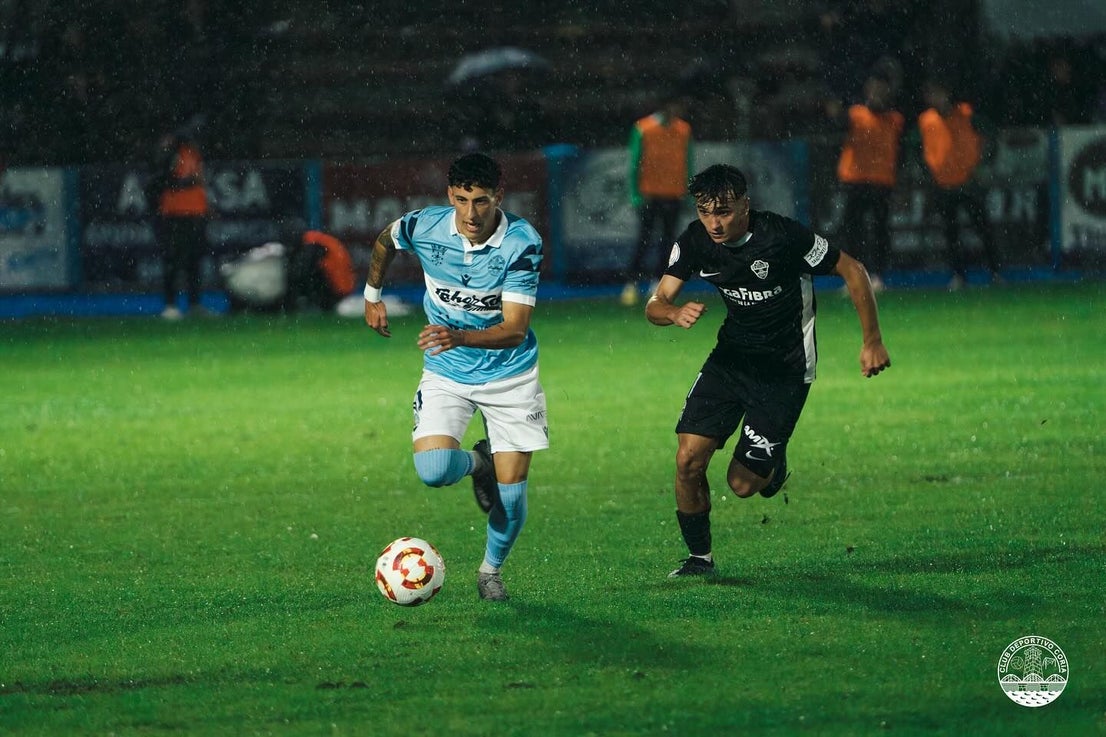 El CD Coria cae en casa ante el Elche CF (0-3)