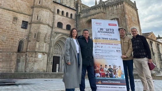 Coria acogerá el III Máster de Tenis de Extremadura del Circuito para aficionados de la Real Federación Española de Tenis