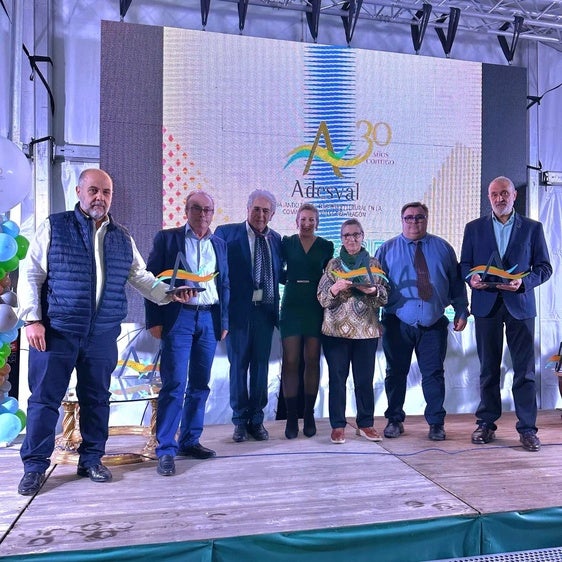 ADESVAL celebra su 30 aniversario reconociendo el trabajo de empresas y entidades del Valle del Alagón