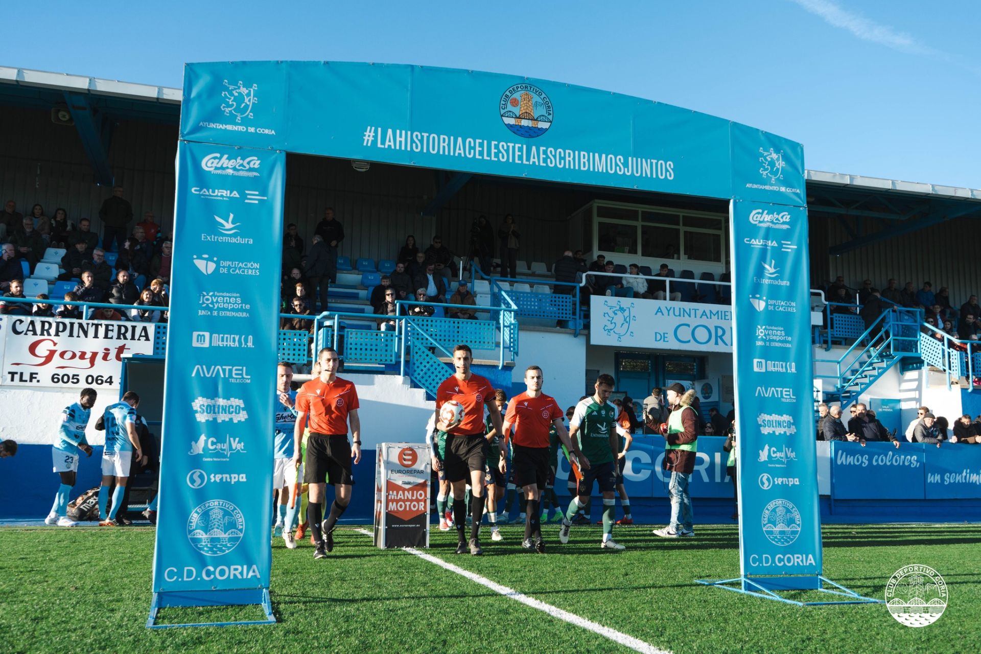 Empate entre el CD Coria y el CP Cacereño (1-1)