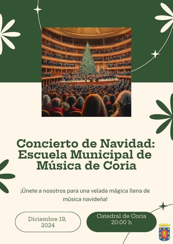 La Escuela Municipal de Música prepara su tradicional Concierto de Navidad en la Catedral de Coria