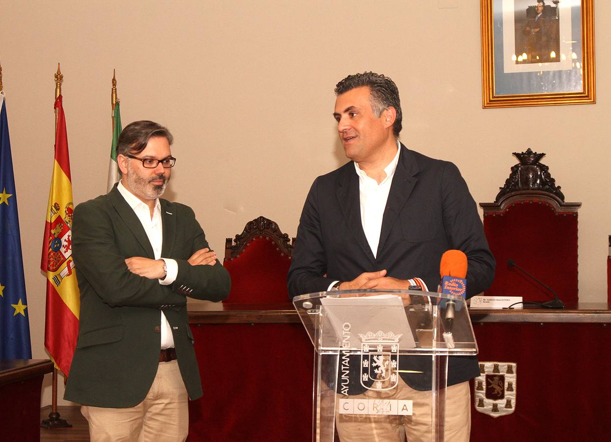 Fernando Pizarro y José Manuel García Ballestero