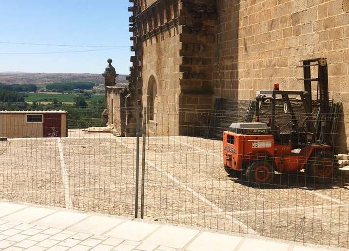 Inicio de las obras de la Catedral