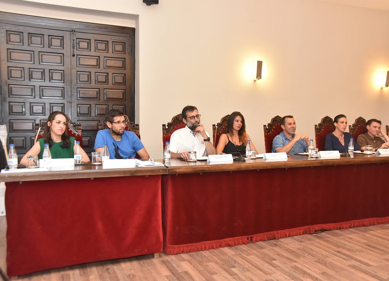 Concejales en uno de los plenos