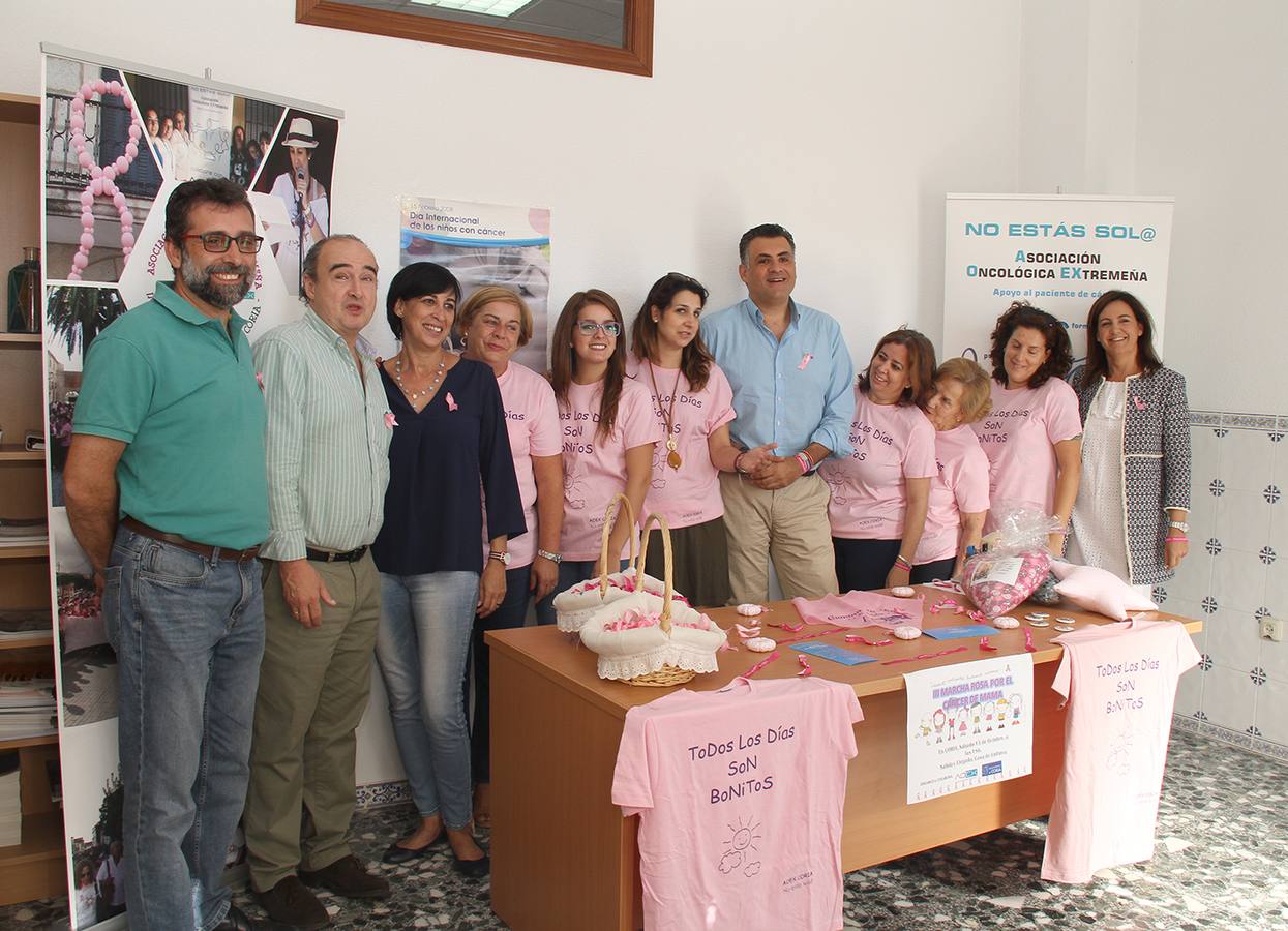 Presentación de la Marcha Rosa