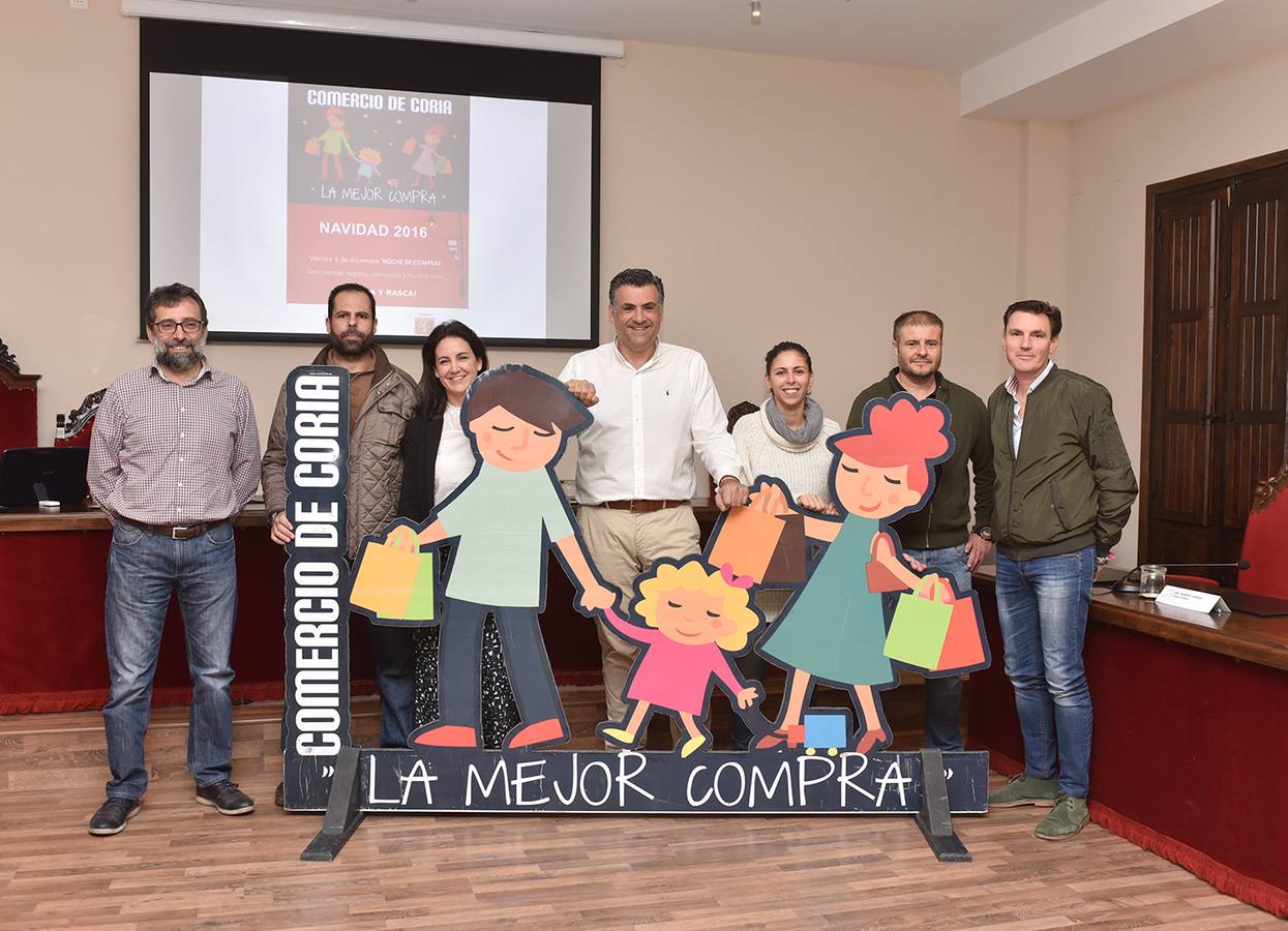 Presentación de la campaña navideña en el Ayuntamiento