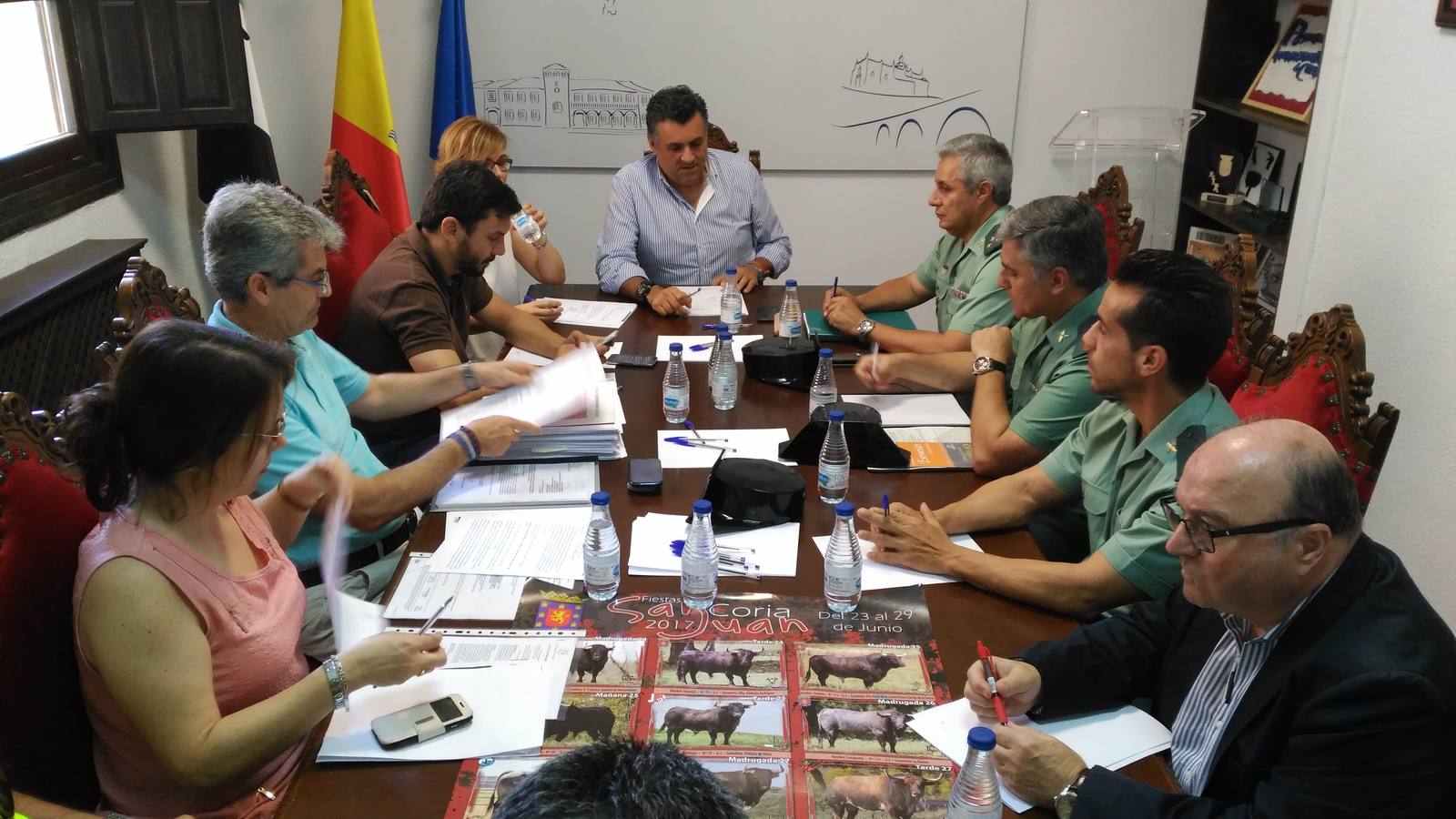 Junta Local de Seguridad celebrada en Coria