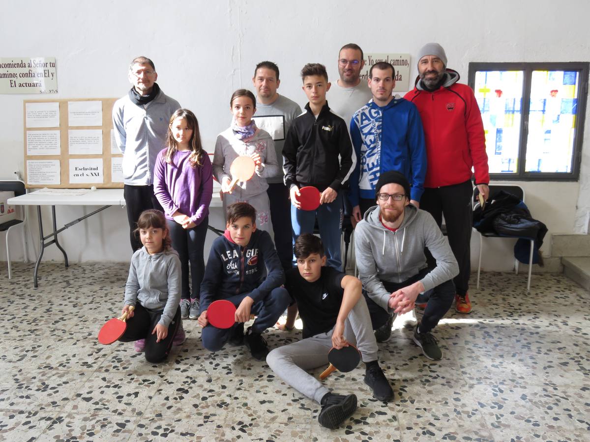 Jorge Ávila y Hugo Turiel ganan el VII Torneo de Tenis de Mesa 'Ciudad de Coria'