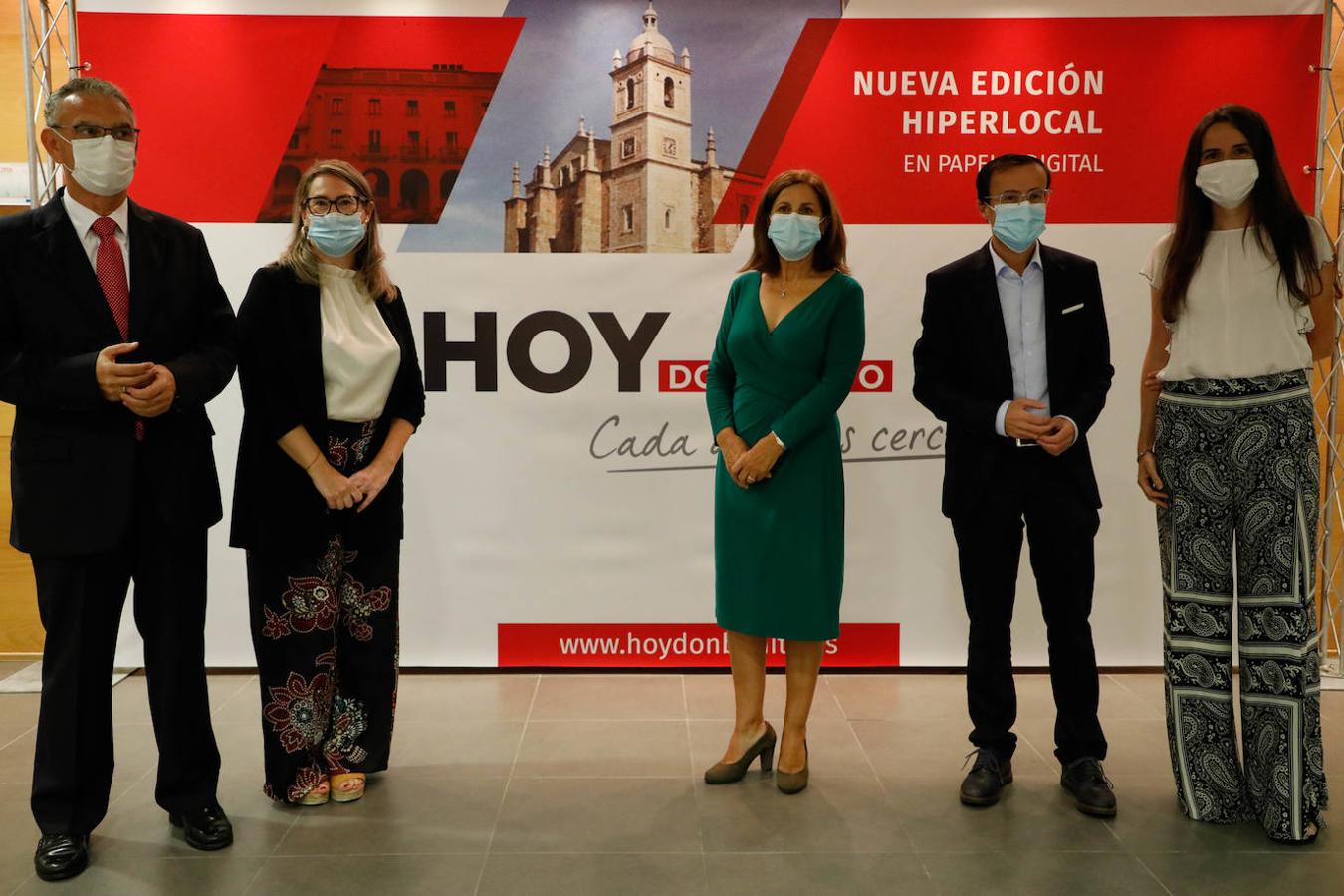 José Luis Quintana, Susana Cortés, Manuela Martín y Miguel Ángel Gallardo.