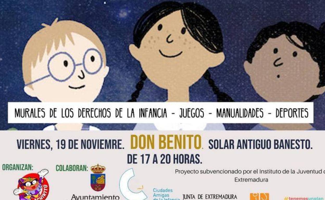Cartel de la actividad. 