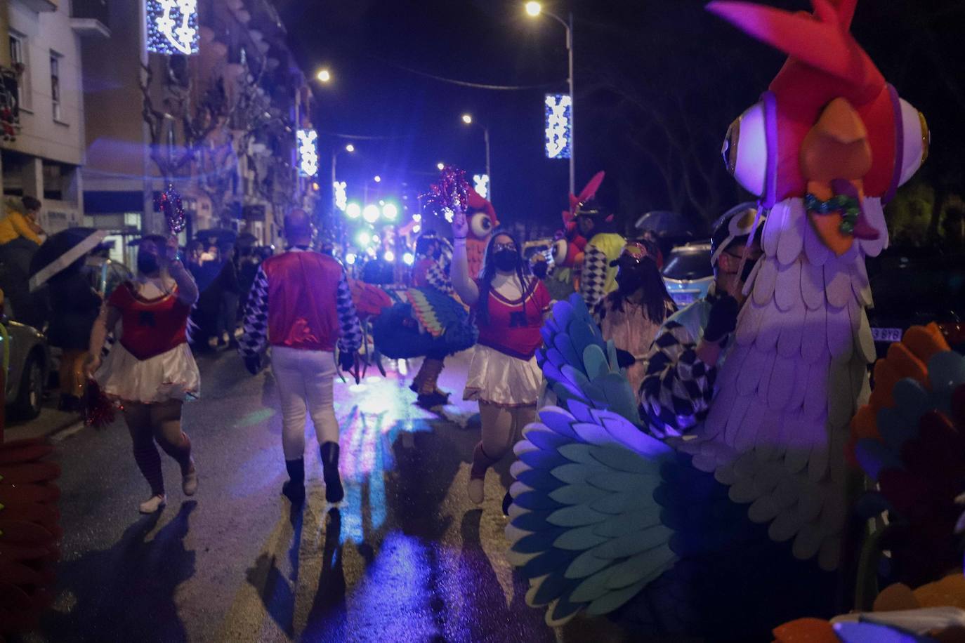 Acompañamiento de la carroza de Achikitú.