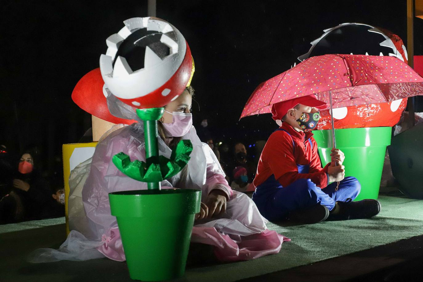 Carroza asociación de vecinos barrio de Las Albercas.
