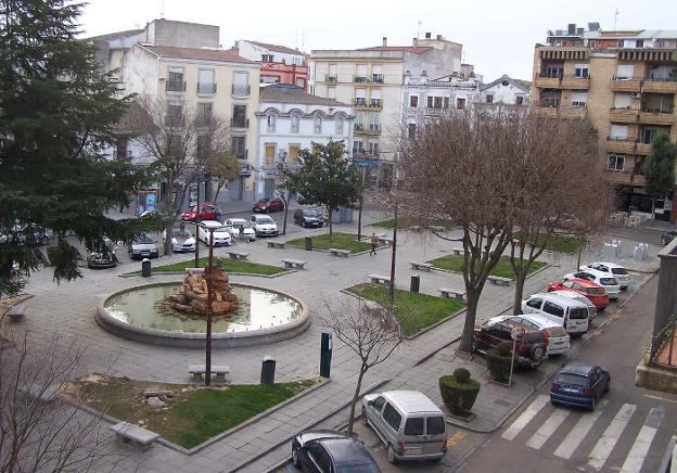 Las obras de la plaza de España de Don Benito vuelven a salir a licitación