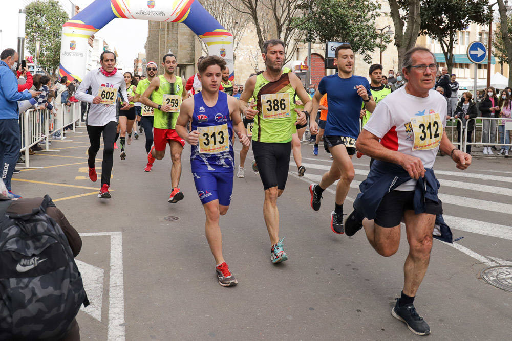 La tradicional Sansilvestre, suspendida el 31 de diciembre, se recuperó por San Braulio. 