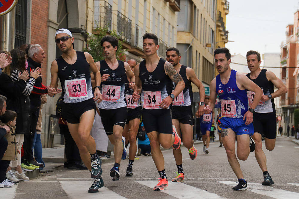 La tradicional Sansilvestre, suspendida el 31 de diciembre, se recuperó por San Braulio. 