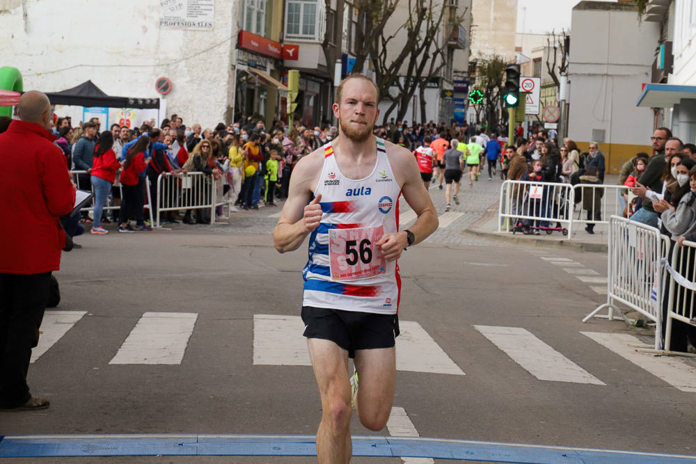La tradicional Sansilvestre, suspendida el 31 de diciembre, se recuperó por San Braulio. 