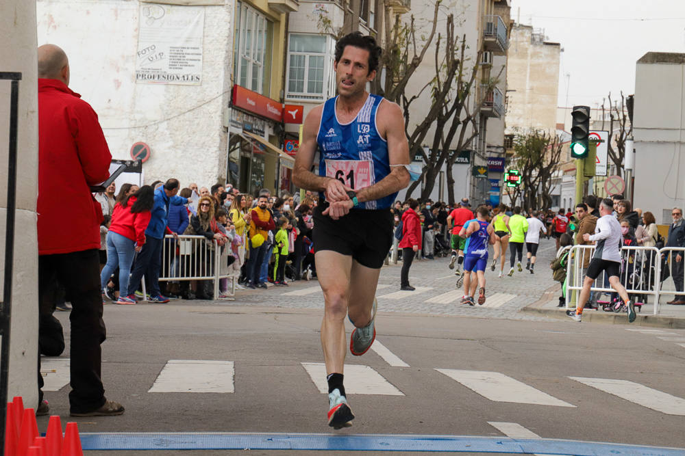 La tradicional Sansilvestre, suspendida el 31 de diciembre, se recuperó por San Braulio. 