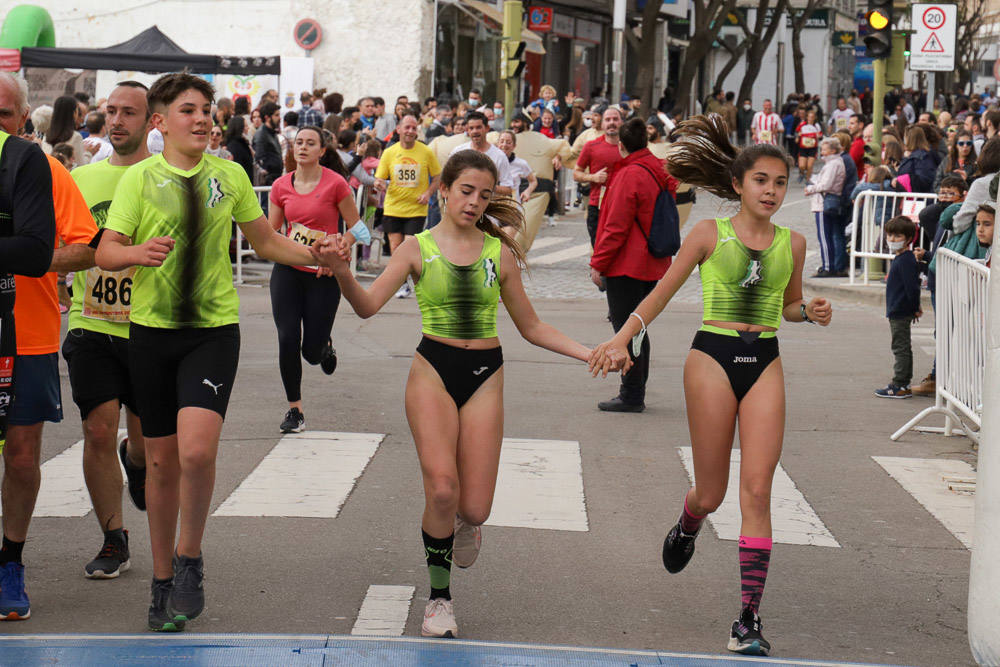 La tradicional Sansilvestre, suspendida el 31 de diciembre, se recuperó por San Braulio. 