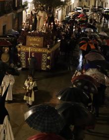 Imagen secundaria 2 - Momentos de la procesión. 