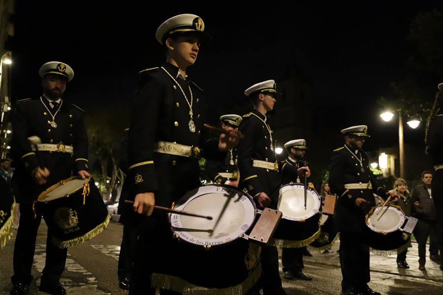 El Medinaceli y la Merced congregaron a muchos en la plaza de España.