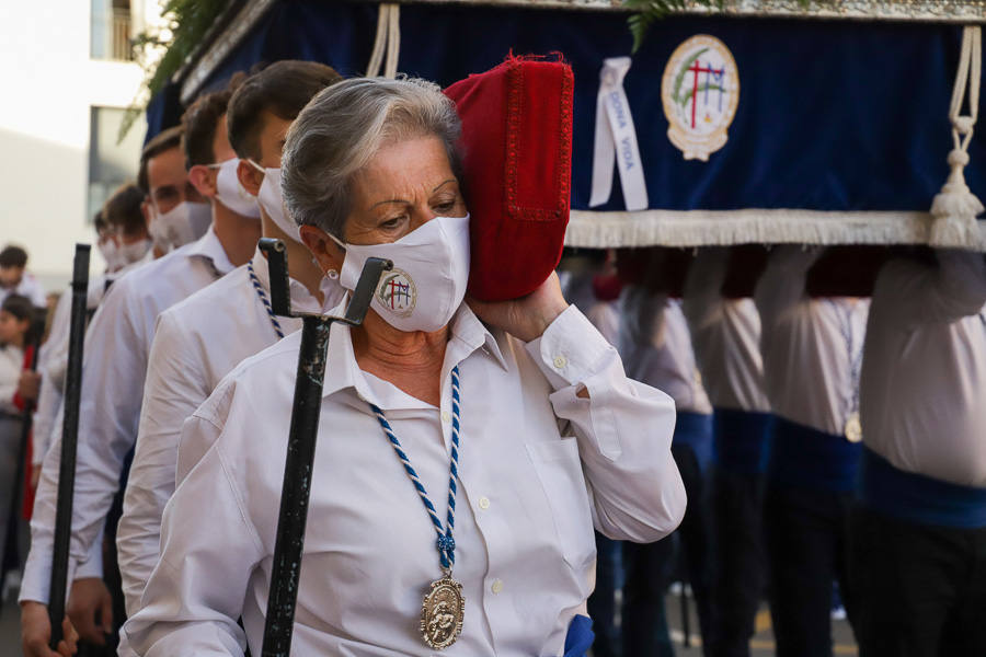 La Borriquita regresó a las calles el Domingo de Ramos.