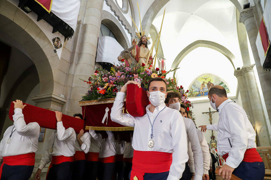 La Borriquita regresó a las calles el Domingo de Ramos.