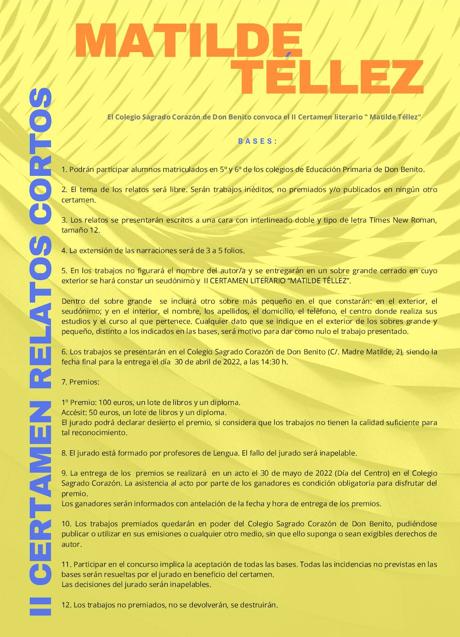 Imagen - Bases del certamen.