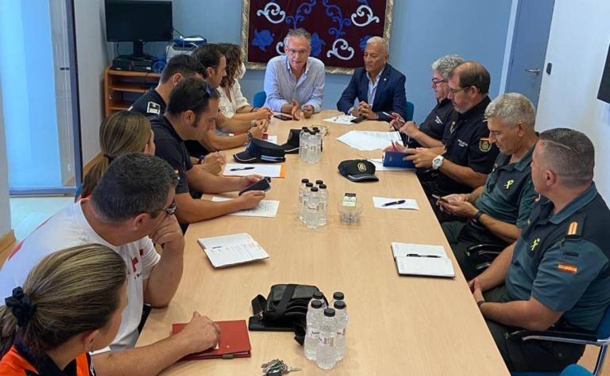 Reunión de la Junta Local de Seguridad Ciudadana. 