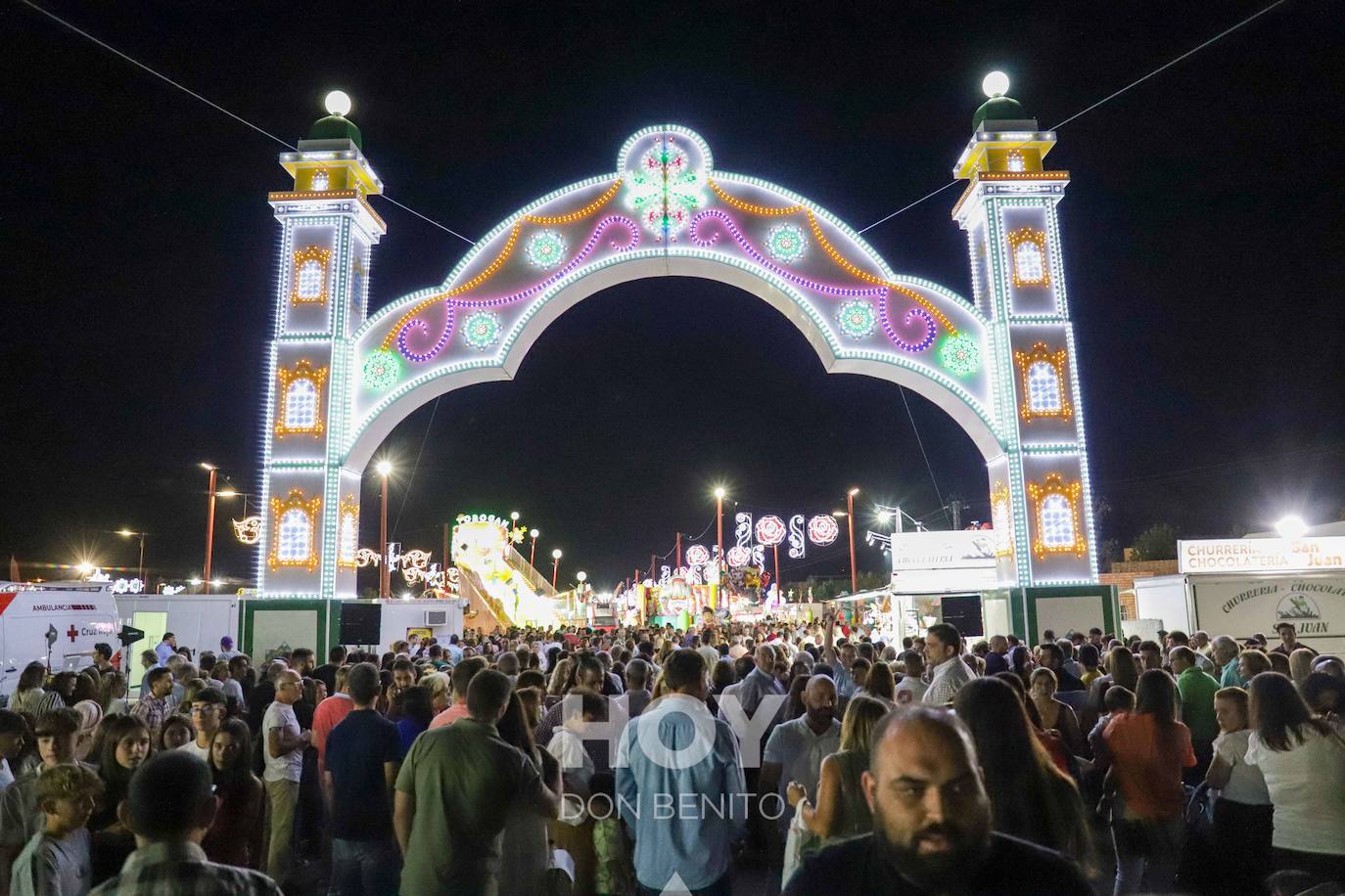 Primeros días de feria en Don Benito.
