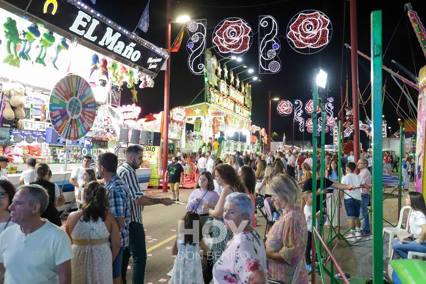 Primeros días de feria en Don Benito.