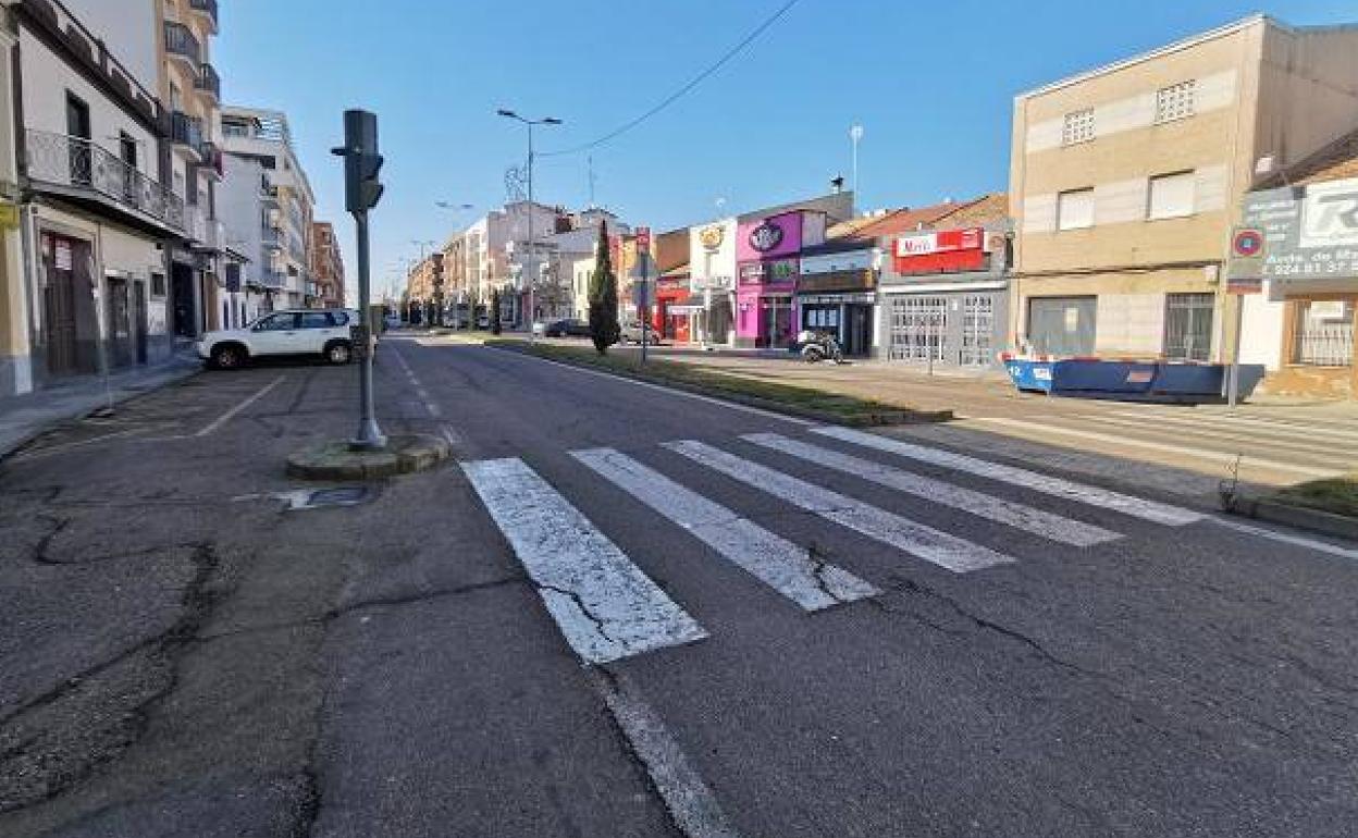 La calle Ayala será reformada con fondos europeos