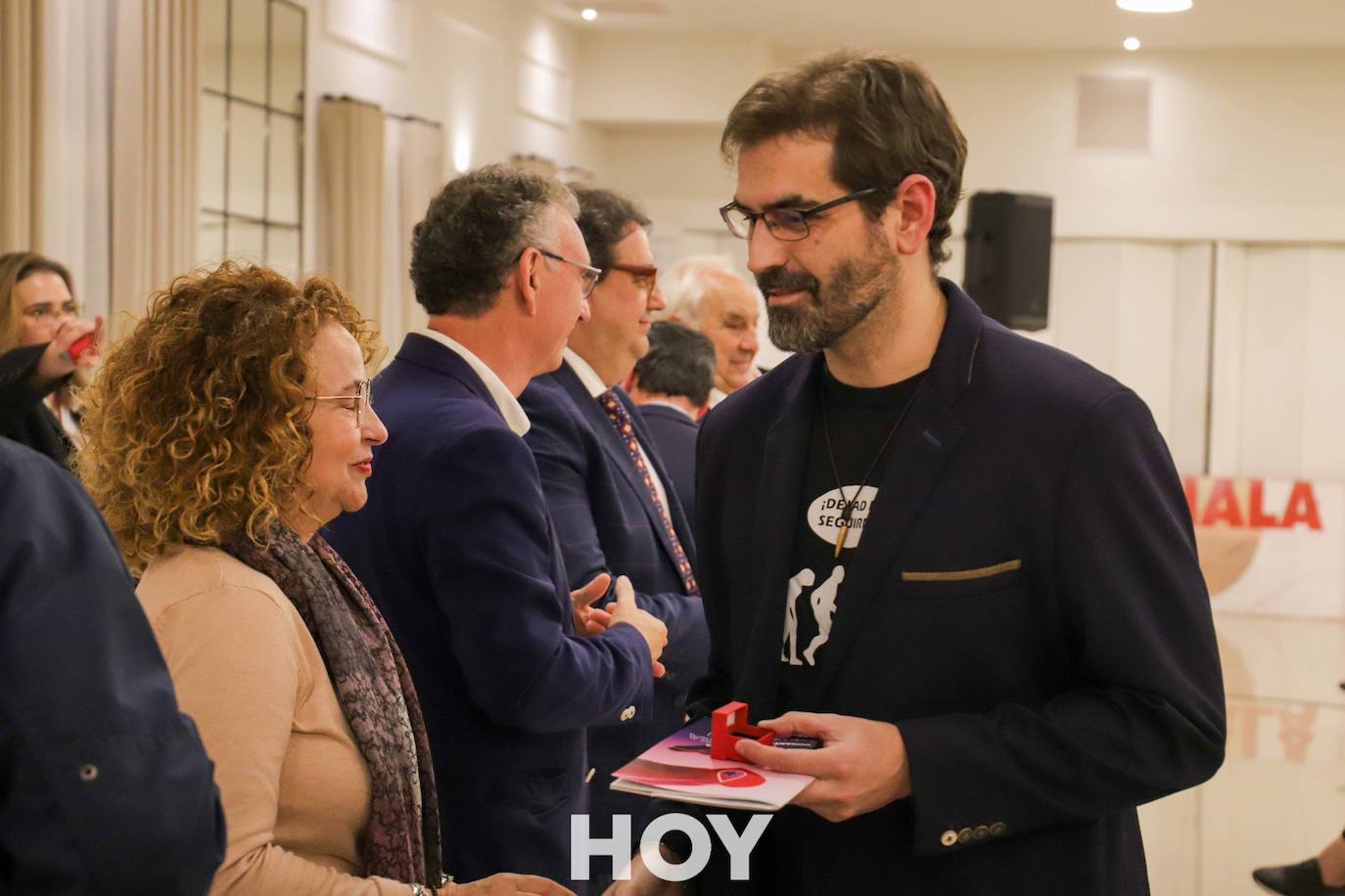 Los protagonistas fueron los donantes de sangre que recibieron distinciones por sus numerosas aportaciones. 