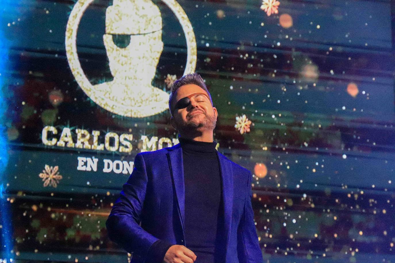 Carlos Sobera enciende la Navidad en Don Benito. 