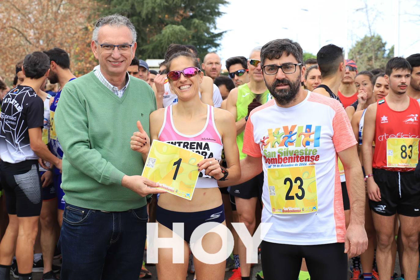 En la prueba no faltaron disfraces y diversión. 