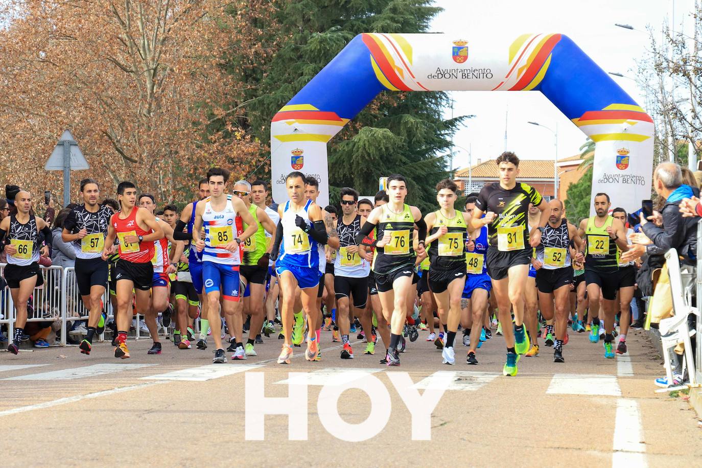 En la prueba no faltaron disfraces y diversión. 