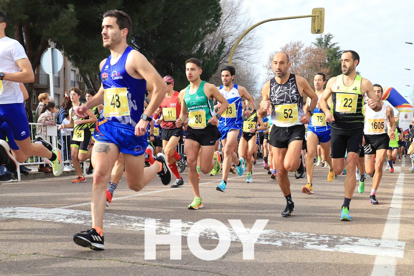 En la prueba no faltaron disfraces y diversión. 