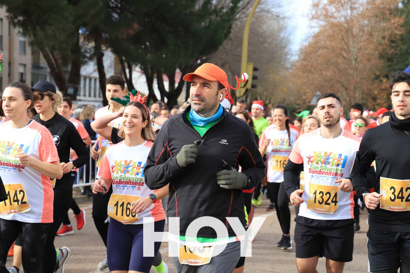 En la prueba no faltaron disfraces y diversión. 