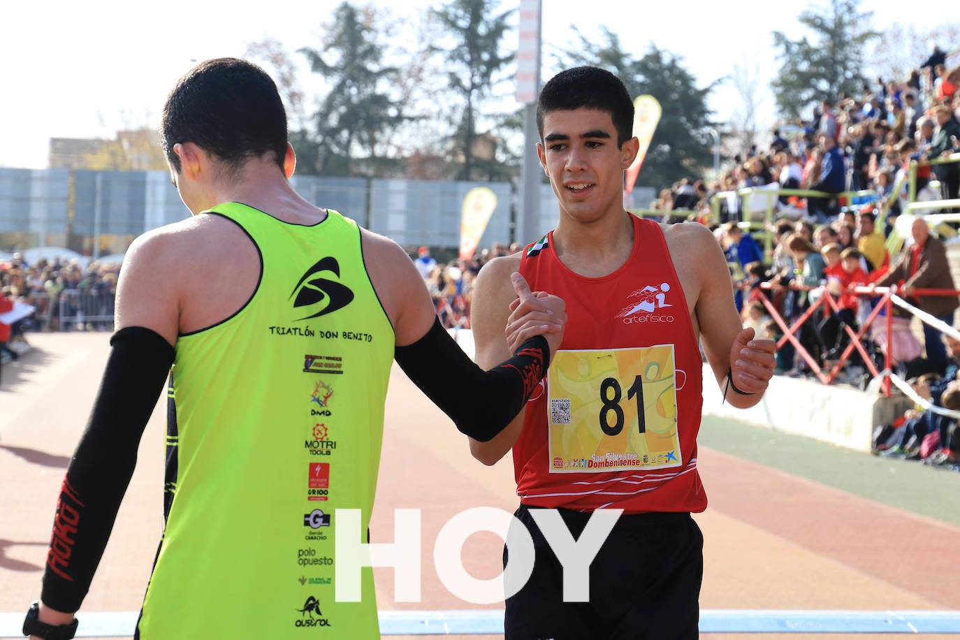 En la prueba no faltaron disfraces y diversión. 