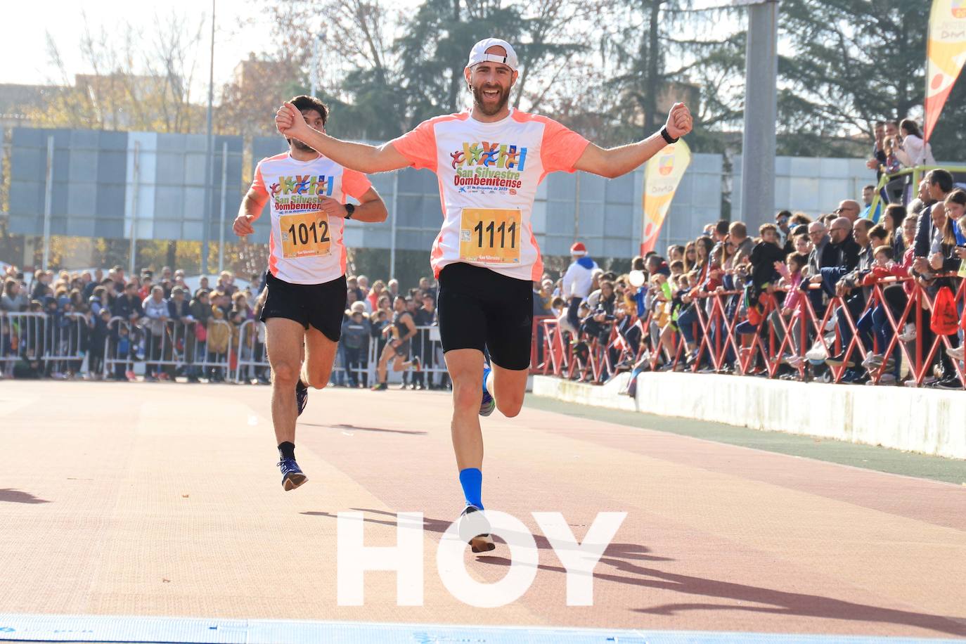 En la prueba no faltaron disfraces y diversión. 