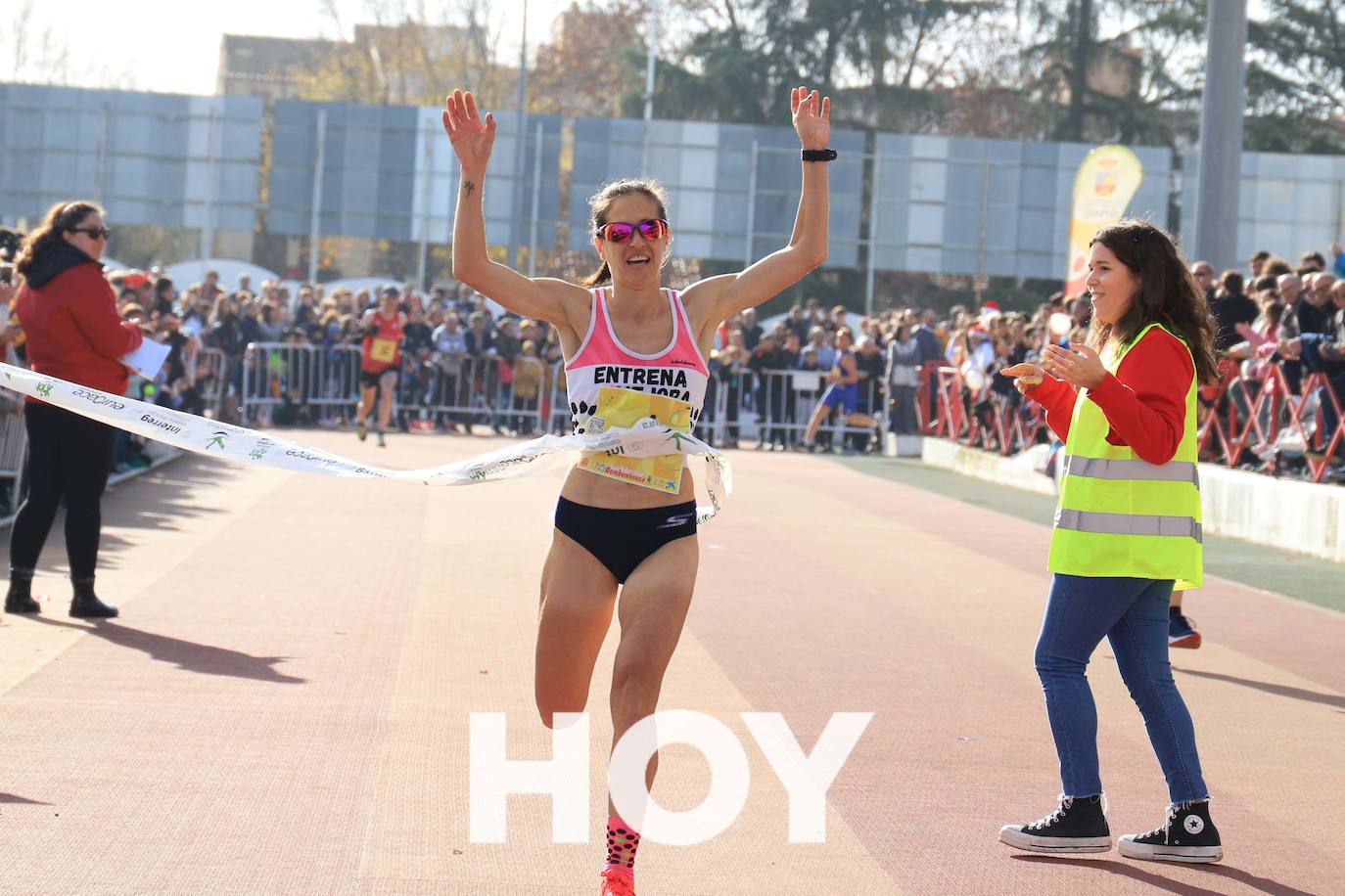 En la prueba no faltaron disfraces y diversión. 