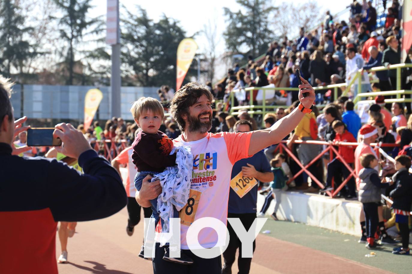 En la prueba no faltaron disfraces y diversión. 