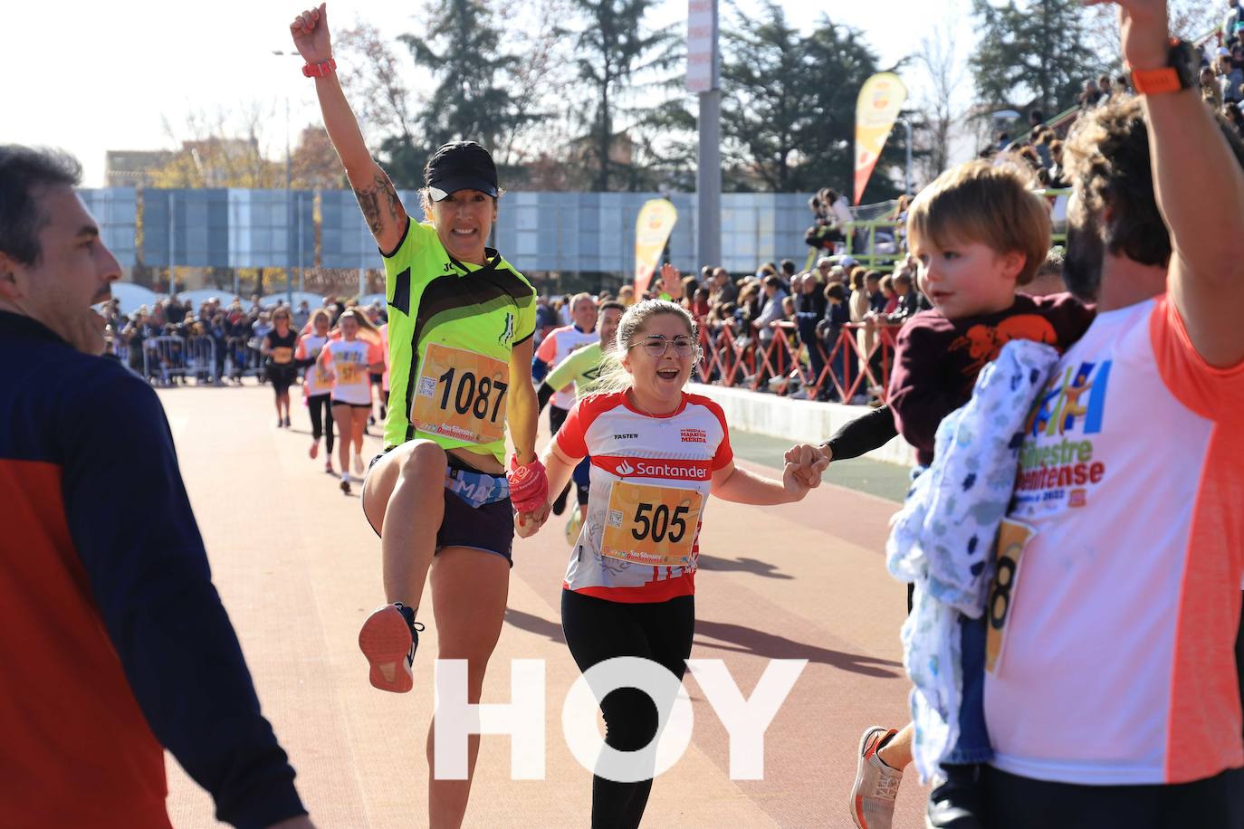 En la prueba no faltaron disfraces y diversión. 