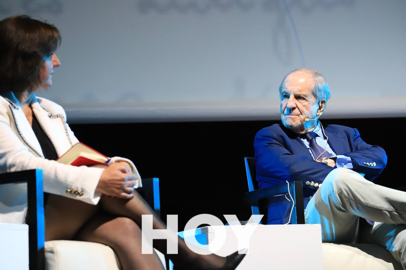 José María García, agradecido por el Premio Santiago Castelo