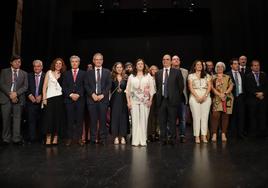 Miembros de la nueva corporación municipal. ​