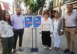 Presentación de la nueva campaña de 'Comercio Don Benito' para la vuelta al cole.