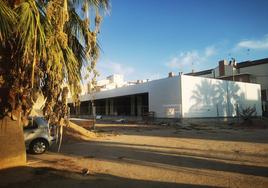 Estado actual de las obras del nuevo centro de Educación Infantil.